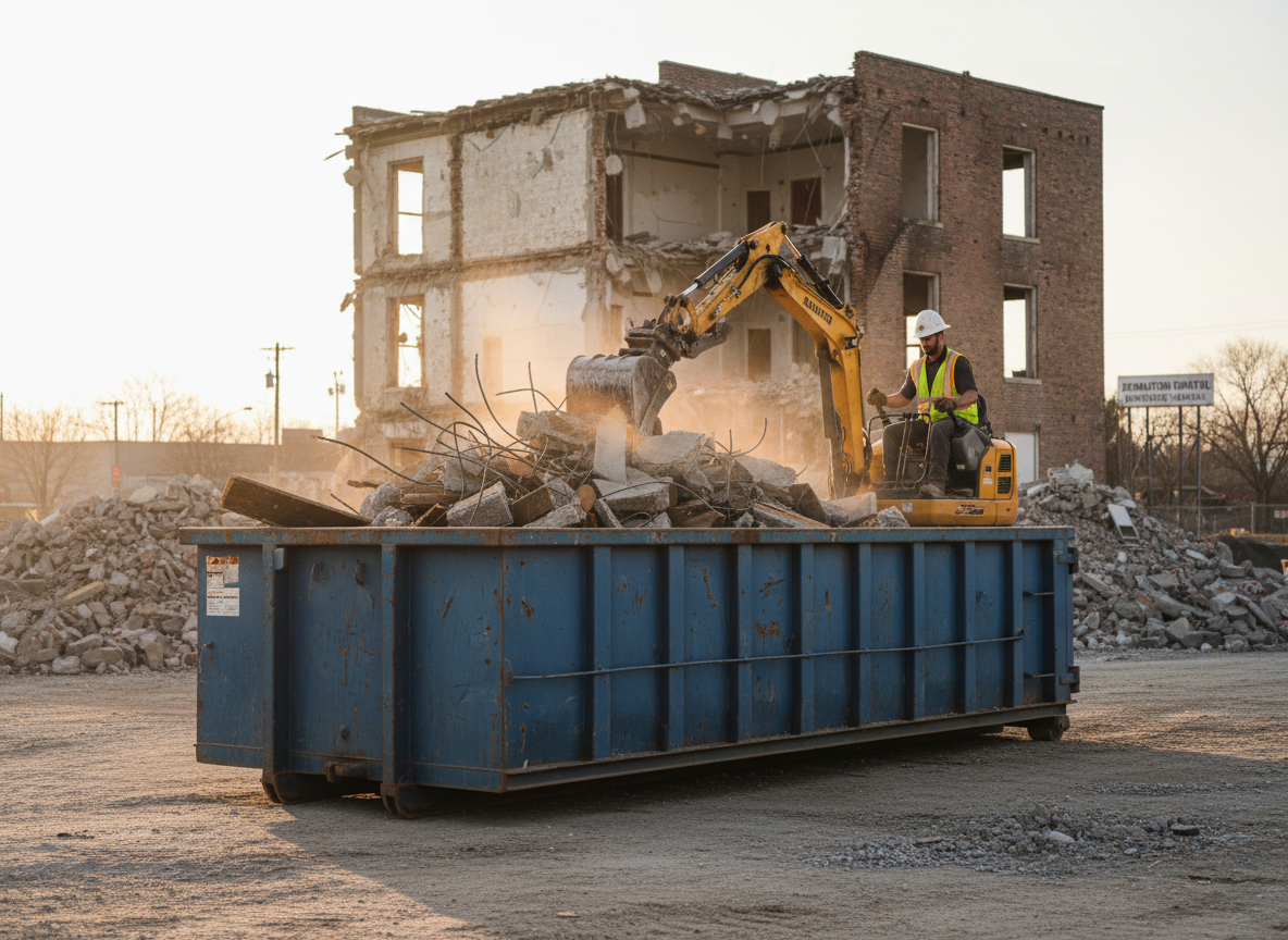 Demolition Dumpster Rental in Pembroke Township